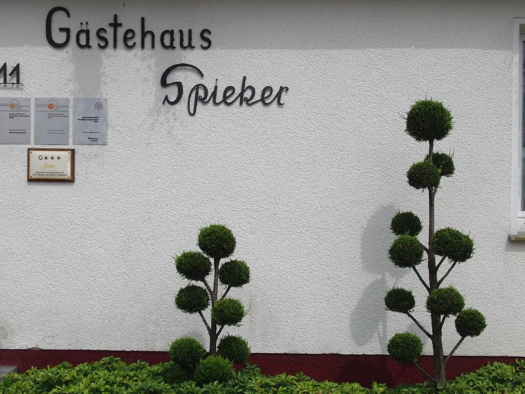 Gaestehaus Spieker Horn-Bad Meinberg Exterior foto